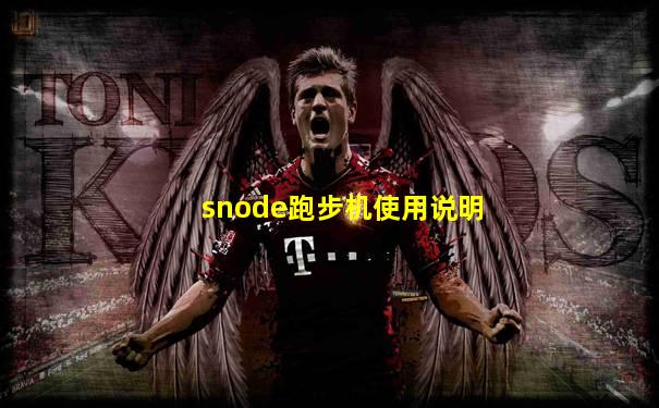 snode跑步机使用说明